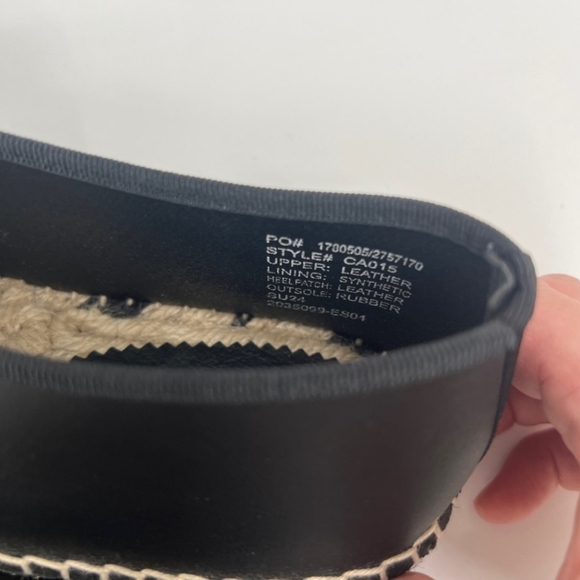 J crew Made-in-Spain Mary Jane espadrilles in leather - Picture 6 of 6